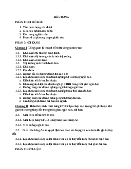 Đề cương ôn tập môn kinh tế vi mô | Trường đại học Thương mại