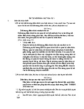 Ngân hàng câu hỏi ôn tập lý thuyết môn luật dân sự | trường Đại học Huế