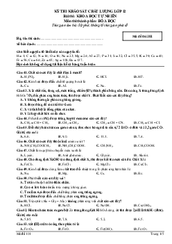 Đề thi thử THPT Quốc gia năm 2023 môn Hóa học lần 2 Sở GD&ĐT Hải Phòng (có đáp án)