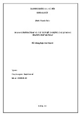 Đề cương luận văn thạc sĩ tranh chấp đất đai và các vấn đề áp dụng án lệ trong tranh chấp đất đai