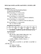 Bài 03: Phân Tích Xác Suất Mô Hình XSTK - CN1.K2022. Môn Xác suất thống kê(XSTK) | Đại học Trường Đại học Công nghệ thông tin, Đại học Quốc gia Thành phố Hồ Chí Minh.