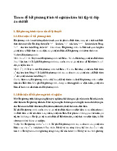 Tìm m để bất phương trình vô nghiệm kèm bài tập và đáp án chi tiết - Toán 10