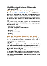 Mẫu 09 Bảng thanh toán cho đối tượng thụ hưởng mới nhất