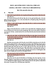 lý thuyết phần lịch sử thế giới | Trường Đại học Luật, Đại học Quốc gia Hà Nội
