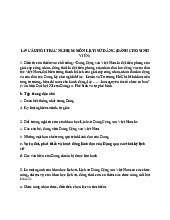 149 CÂU HỎI TRẮC NGHIỆM MÔN LỊCH SỬ ĐẢNG (DÀNH CHO SINH VIÊN)