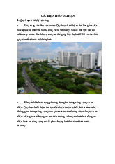 CÁC BIỆN PHÁP DÀI HẠN CHO THOÁT HIỂM MÔI TRƯỜNG KHÔNG KHÍ. Môn Môi trường | Đại học Công nghệ Thành phố Hồ Chí Minh