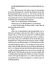 Câu hỏi tình huống pháp luật đại cương và đáp án | Trường Đại học Thương Mại