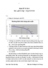 Đề cương môn kinh tế vi mô- Trường Đại học bách khoa - Đại học đà nẵng.