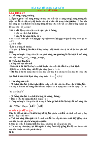 Bài tập tự luận Vật lý 10 bài 26 Thế Năng (có lời giải chi tiết)