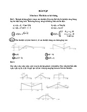 Bài tập về tính năng lượng , fourier, laplace, biến đổi z, tổng chập, tích chập môn Tín hiệu và hệ thống | Học viện Công Nghệ Bưu Chính Viễn Thông