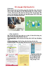 Kỹ năng giao tiếp bằng thư tín | Kỹ năng giao tiếp | Đại học công nghiệp HCM