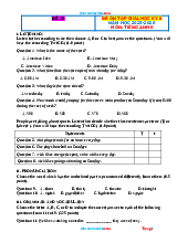 Bai kiem tra tieng anh - Bai kiem tra tieng anh