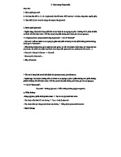 Đại cương về Glycosid - Dược Liệu 1 (Môn học 2)