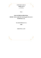 Báo cáo Vai trò của kinh tế tư nhân trong phát triển kinh tế ở TP. HCM xưa và nay - môn kinh tế chính trị Mác– lê nin –Trường Đại học Hoa Sen