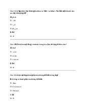 Đề cương môn Lập trình hướng đối tượng - Trường Đại học lao động -  xã hội.