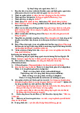 Lý thuyết Nhập Môn Ngành Dược: Bài 1, 2 | Đại học Nguyễn Tất Thành