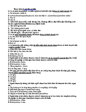 Ôn tập kiến thức môn pháp chế dược–Trường Đại học Nguyễn Tất Thành