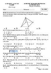 Đề thi thử tốt nghiệp THPT 2025 môn Toán lần 2 Sở GD&ĐT Hà Tĩnh