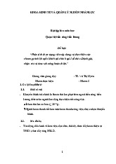 Phân tích thực trạng viêc xây dựng và thực hiện các chương trình khuyến khích tài chính tại 1 tổ chức. Đánh giá,nhận xét và đưa ra hướng hoàn thiện | Bài tập lớn môn Quản trị nhân lực
