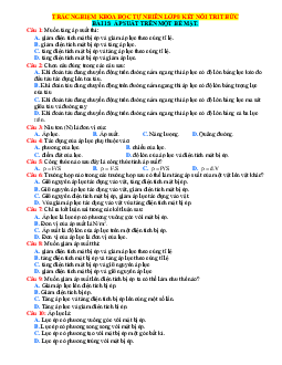 Trắc nghiệm KHTN 8 Kết nối tri thức bài 15 Áp suất trên một bề mặt (có đáp án)