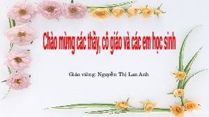 Giáo án điện tử GDCD 6 Bài 9 Cánh diều: Tiết kiệm