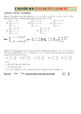 Giải Đề Ôn Tập: Ma Trận & Phương Trình Đặc Trưng | Môn Linear algebra and Algebraic structures - Đại học Sư phạm Kỹ thuật Thành phố Hồ Chí Minh