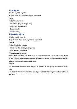 Giải sách giáo khoa môn Giải Khoa học tự nhiên lớp 6 Bài 27: Lực tiếp xúc | Sách Cánh Diều