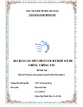 Báo cáo Thiết kế web giả lập PlayStation 5 môn Ngôn ngữ HTML, PHP, CSS, Mã nguồn mở | Học viện Phụ nữ Việt Nam