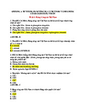 TOP câu hỏi trắc nghiệm chương 4 Môn Tư tưởng Hồ Chí Minh | Đại học Kinh Tế Quốc Dân