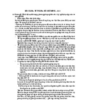 ĐỀ CƯƠNG TƯ TƯỞNG HỒ CHÍ MINH môn Tư tưởng Hồ Chí Minh | Trường Đại Học Tây Nguyên