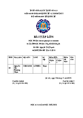 Bài tập lớn cuối kì Đầu tư quốc tế về Sáp nhập và mua lại | Trường Đại học Thương Mại