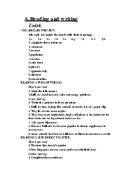 Đáp án Unit 4 skillful reading and writing 1 key - Ngôn Ngữ Anh | Trường Đại học Ngoại ngữ, Đại học Đà Nẵng