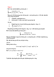 Ôn tập Toán kinh tế 1 | Học viện Ngân Hàng