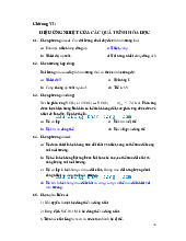 Đề cương môn hoá đại cương- Trường Đại học bách khoa - Đại học đà nẵng.