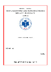 Bài tập kỹ năng ứng dụng công nghệ thông tin môn Nhập môn công nghệ thông tin | Đại học Công nghiệp Thực phẩm Thành phố Hồ Chí Minh