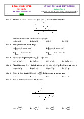 Đề ôn thi tốt nghiệp THPT môn Toán năm 2025 bám sát minh họa giải chi tiết-Đề 18