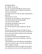 PHÁP LUẬT ĐẠI CƯƠNG 1 - Các Đặc Điểm và Hình Thức Chính Thể Nhà Nước | Trường Đại học Tài chính - Ngân hàng Hà Nội