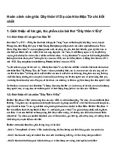 Hoàn cảnh sáng tác Đây thôn Vĩ Dạ của Hàn Mặc Tử chi tiết nhất | Ngữ văn 11
