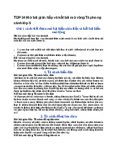 TOP 34 Mở bài gián tiếp và kết bài mở rộng Tả phong cảnh lớp 5 - Tiếng Việt 5