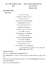 Đề thi thử tốt nghiệp THPT 2025 môn Ngữ văn bám sát đề minh họa - Đề 37