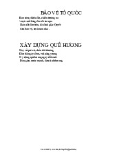 Tập thơ về quê hương đất nước- Trường Đại học Ngoại ngữ- Đại học Quốc gia Hà Nội