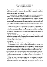 Câu hỏi ôn tập cho bảo vệ đồ án | Môn Tổ chức xây dựng - Đại học Xây Dựng Hà Nội