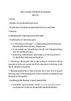 Cảm nhận bài Ai đã đặt tên cho dòng sông (2 Dàn ý + 6 mẫu) | Văn mẫu 11 Chân trời sáng tạo