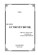 Bài Giảng Lý Thuyết Đồ Thị Môn Cấu trúc rời rạc | Trường Cao đẳng Công thương Thành phố Hồ Chí Minh