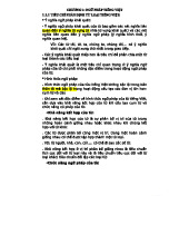 CHƯƠNG 1: CÁC TIÊU CHÍ VÀ ĐẶC ĐIỂM CỦA TỪ LOẠI TIẾNG VIỆT