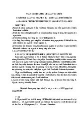 Đại cương về cấu tạo chất- môn hóa đại cương–Trường Đại học Nguyễn Tất Thành