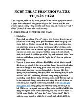 Nghệ thuật phân phối và tiêu thụ sản phẩm - từ khái niệm đến thực tiễn môn Marketing căn bản | Trường đại học Mở Hà Nội