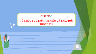 Giáo án điện tử Tin học 8 Bài 2 Cánh diều: Khai thác thông tin số trong các hoạt động kinh tế xã hội