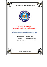 Xây dựng và phát triển thương hiệu Viola | Bài thảo luận quản trị thương hiệu