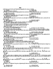 Đề thi Kinh Tế Vi Mô UFM